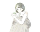 透明感のあるふんわり優しいイラストをお描きします お手頃価格であなただけの思いが伝わるイラストを！ イメージ5