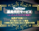 アナタのTwitterアカウントを運用代行します 【マルっとプロにお任せして使える時間を増やす】 イメージ1