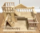 小動物のアスレチックハウス制作します 愛ハムちゃん、小鳥ちゃん向けのハウスや遊び場を制作します! イメージ6