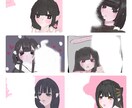 アイコン、夢絵、オリキャラ描きます 女性を描くのが得意です。ご気軽にご依頼ください。 イメージ10