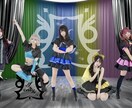 アーティスト写真等デザインをします アイドルプロデューサーが可愛くデザインします！ イメージ3