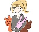 ゆるいイラストを描きます アイコンやワンポイントにお使いください。 イメージ6