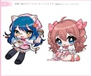 かわいい*ミニキャラ*描きます 商用利用OK！SHOWROOMアバターやアイコンにも♡ イメージ7