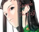 ラフっぽいデジタルイラストをご提供します ミニキャラから等身キャラ、なんでもお描きします イメージ3