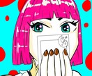 snsアイコンイラスト描きます シンプルでかわいいsnsアイコンイラスト描きます！ イメージ1