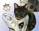 カスタマイズペット写真キャラクターデザインます 手描きペットアイコンq版漫画写実肖像絵画カスタマイズ イメージ5