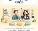 AI×キャリコンが転職相談をまとめて納品します AI対話を画面共有×プロの深掘り90分。要約を納品 イメージ1