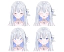 Live2d用パーツ分けイラスト描きます パーツ分け込のV用キャラクターデザインを制作します！ イメージ3