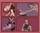 似顔絵イラスト、SNSアイコン等承ります キラキラした、柔らかい雰囲気を大切にしています イメージ8