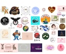 想いをカタチに。刺さる・伝わるロゴを制作します 総SNSフォロワー5万人超が作る想いが伝わるロゴ作成 イメージ10