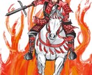 墨絵風イラスト描きます 筆で手描きです。ややリアルタッチの和風イラストになります。 イメージ8