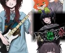歌みたサムネやSNSアイコン描きます イメソンなどから着想を得て色を考えることが好きです イメージ1