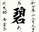 心を込めて命名書を揮毫いたします 色紙に書いて発送いたします☆送料込み イメージ5
