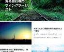 パッと目を引くLPを低価格、短期間で作ります web初心者にも丁寧に説明！ざっくりイメージがあればOK！ イメージ2