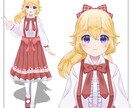 VRoidで3Dモデルを制作致します VRoidファイル付き！Vtuberの方におすすめ イメージ5
