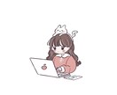 商用◎オリジナルアイコンイラスト描きます イラストに自分だけの特徴が欲しい方へ！ イメージ4