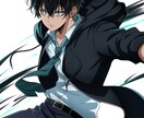 アニメ塗り＋原画風塗り｜同線画で2枚納品します 絵柄寄せ可能！破格の値段で高クオリティのイラストを納品！ イメージ2