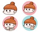 SNSに最適◎ゆるいオリジナルアイコン作成します 商用可◎ヒト・ペット・モノをゆるいアイコンに！ イメージ3