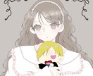 ふんわり可愛い夢絵・一枚絵お描きしますます サムネ/生誕祭/夢絵など様々な用途に対応致します！ イメージ4