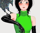 SNS・名刺・グッズに人物のイラストを描きます 可愛い人物単体アイコン描きます★グッズ利用、商用利用もOK！ イメージ2