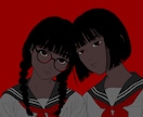 ポップでアンニュイな雰囲気の人物イラスト制作します あなただけの世界観を形にします。 イメージ5