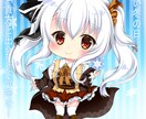 一枚絵イラスト・アイコン・ヘッダー・SD作成します 萌え系・SD・乙女系・立ち絵・等々！ イメージ9