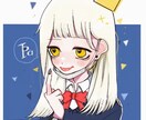 透明感ある女の子のアイコン描きます イメージにあった女の子アイコン描きます イメージ5