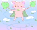 安価❗即日対応⑧枚❗ゆるかわ動物デフォルメ描きます 安価即日対応可愛い動物のゆるかわいいイラスト特に猫を描きます イメージ4