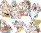 そっくりな似顔絵、イラスト描きます 画像1枚でOK♪お安く制作いたします。 イメージ3