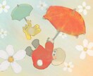 絵本のようなカットイラストや季節の絵などを描きます SNSのアイコンやヘッダー・Webサイト・動画・物語の挿絵に イメージ3