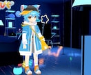 VTuber、VRchat向け3Dモデル制作します 着せ替えも可能なオリジナルの3Dモデルを制作します イメージ2