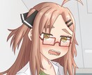 SNSアイコンを描きます キャラクターイラストのSNSアイコン作成 イメージ1