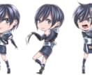 最短で即日完成！？可愛い「ちびキャラ」作ります デフォルメされたSDキャラクターの作成 イメージ2
