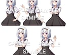 可愛いアニメ塗りイラストを描きます 一枚絵、サムネ、スチル、立ち絵など　キャラデザも！ イメージ5