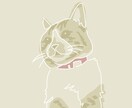 優しい線で淡色シンプルアートを描きます 写真を元にアイコン作成  家族/恋人/ペット etc イメージ1