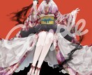 きれいなイラストを描きます 観賞用、SNSのアイコン、動画用イラスト等 イメージ7