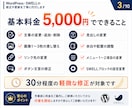 ワードプレス・SWELLの修正や更新代行します 小さな修正から更新作業まで丁寧に対応します イメージ3
