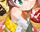 食べ物イラスト描きます スイーツや食事系のフードイラストをどうぞ! イメージ1