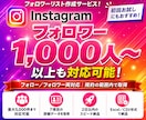Instagramのフォロワー一覧を作成いたします フォロー/フォロワーをExcel化｜競合分析・候補リスト作り イメージ1