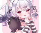 目を惹く可愛いイラストを制作します アイコン、立ち絵、MV用等の等身イラストを制作します！ イメージ1