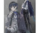 TRPG、ゲームにお使い頂ける全身立ち絵描きます 美麗な男性キャラクターが得意です！ イメージ1