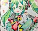 SNSのアイコンやヘッダーとして使用可能となります デジタルでは出せない艶のあるアナログ作品はいかがですか？ イメージ5