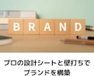 プロの設計シートと壁打ちでブランドを構築します 自己流で事故る前に！プロがあなたの強みをロジカルに言語化 イメージ1