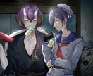 一枚絵、商用イラスト、コンセプトアートを制作します 活動者様向け、商用費込みのイラスト制作となります。 イメージ8