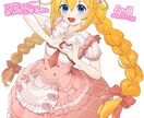 5名様限定☆可愛い洋服の女の子を描きますます 商用利用◎いろんな用途にお使いください！ イメージ5