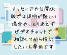 ビデオチャットにて詳細相談致します とりあえずビデオチャットで相談してから検討したい方専用です イメージ2