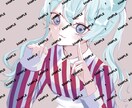 アイコンや一枚を描きます 可愛い感じの女の子を描きます。 イメージ3