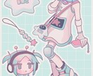 可愛いイラスト描きます SNSアイコン、ヘッダー、一枚絵など制作します！ イメージ7