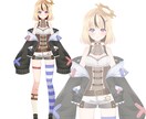 高可動！VTuberモデル作成します イラストからモデリングまでまるっとこみこみ！ イメージ2