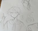 あなたのオリジナルキャラクターを描きます 服装や髪型等を送って頂ければ装飾が細かくても描かせて頂きます イメージ2